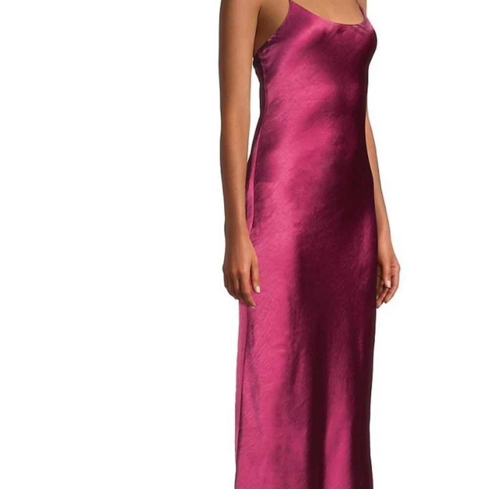 Line & Dot’s Makena Satin Mini Dress